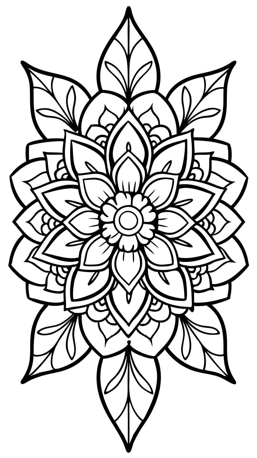 floral coloring pages for adults